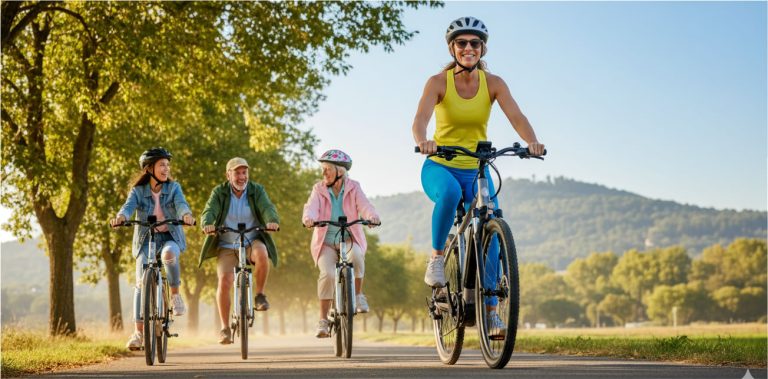 Ebikes and healthy living