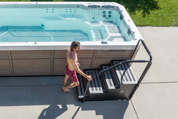 swim series hot tub