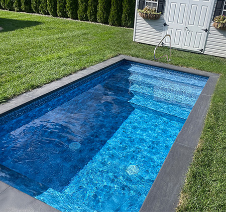 backyarad plunge pool